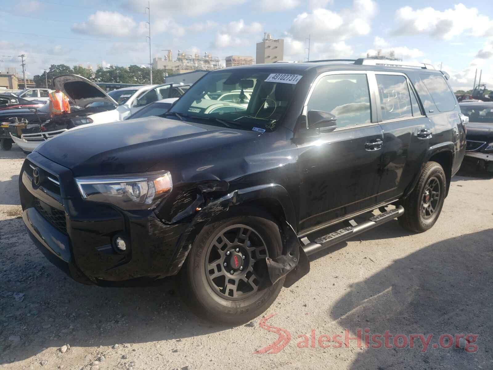 JTEEU5JR1M5239145 2021 TOYOTA 4RUNNER