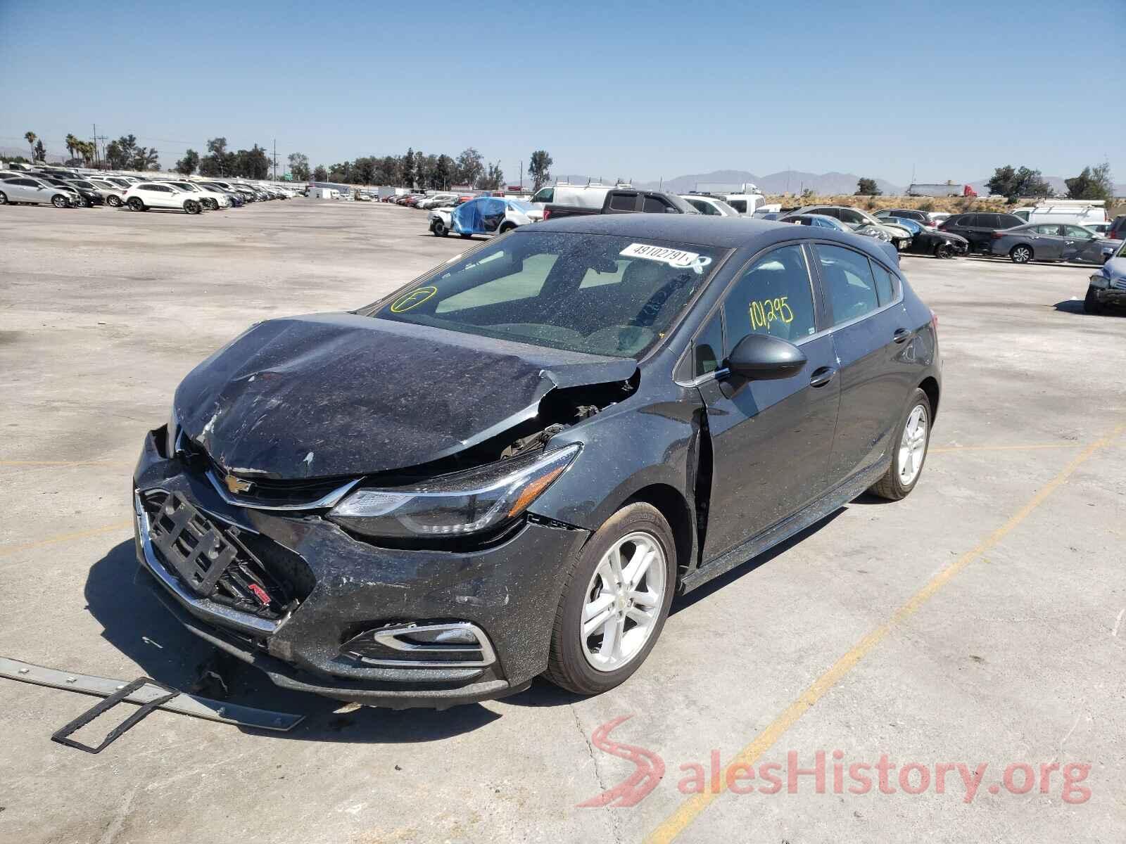 3G1BE6SMXJS603571 2018 CHEVROLET CRUZE