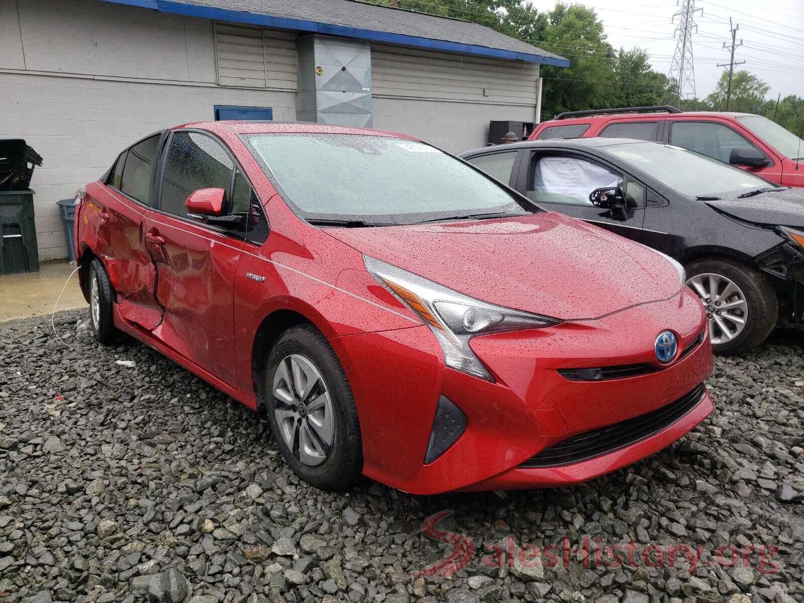 JTDKARFU1H3539614 2017 TOYOTA PRIUS