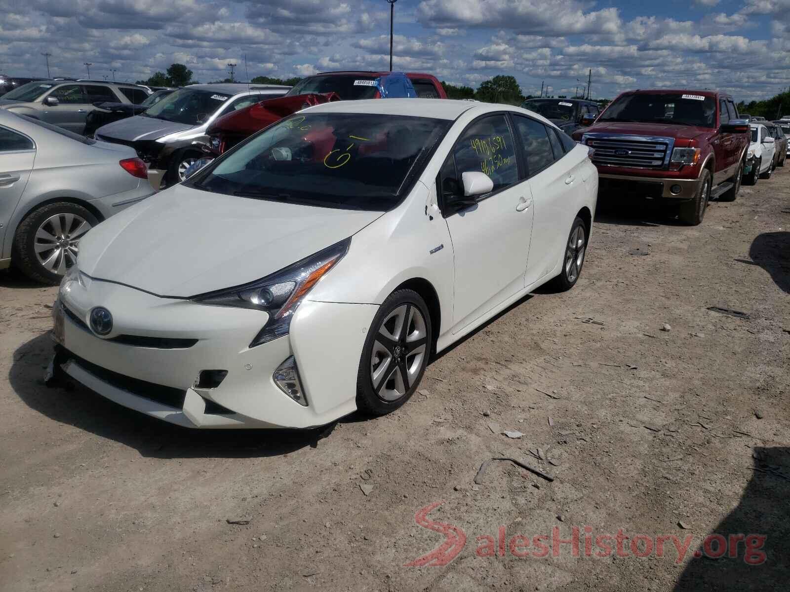 JTDKARFU3G3500313 2016 TOYOTA PRIUS