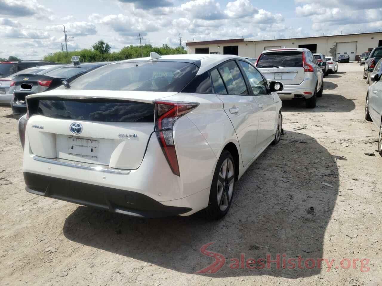 JTDKARFU3G3500313 2016 TOYOTA PRIUS