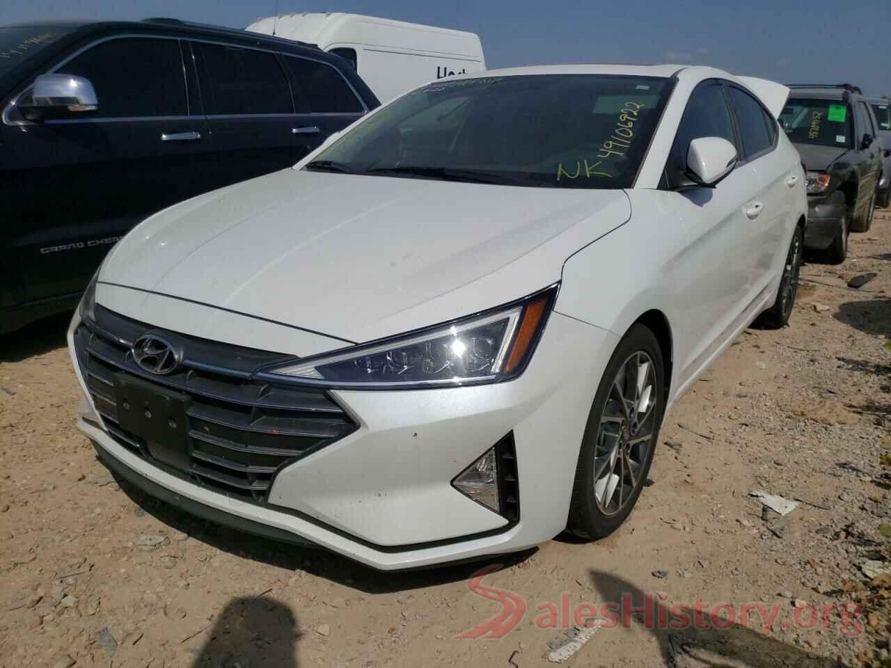 5NPD84LF2LH516143 2020 HYUNDAI ELANTRA