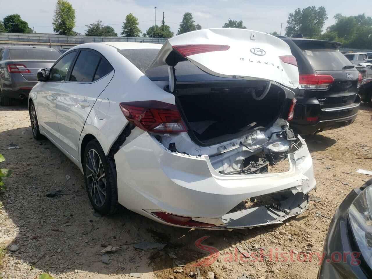 5NPD84LF2LH516143 2020 HYUNDAI ELANTRA