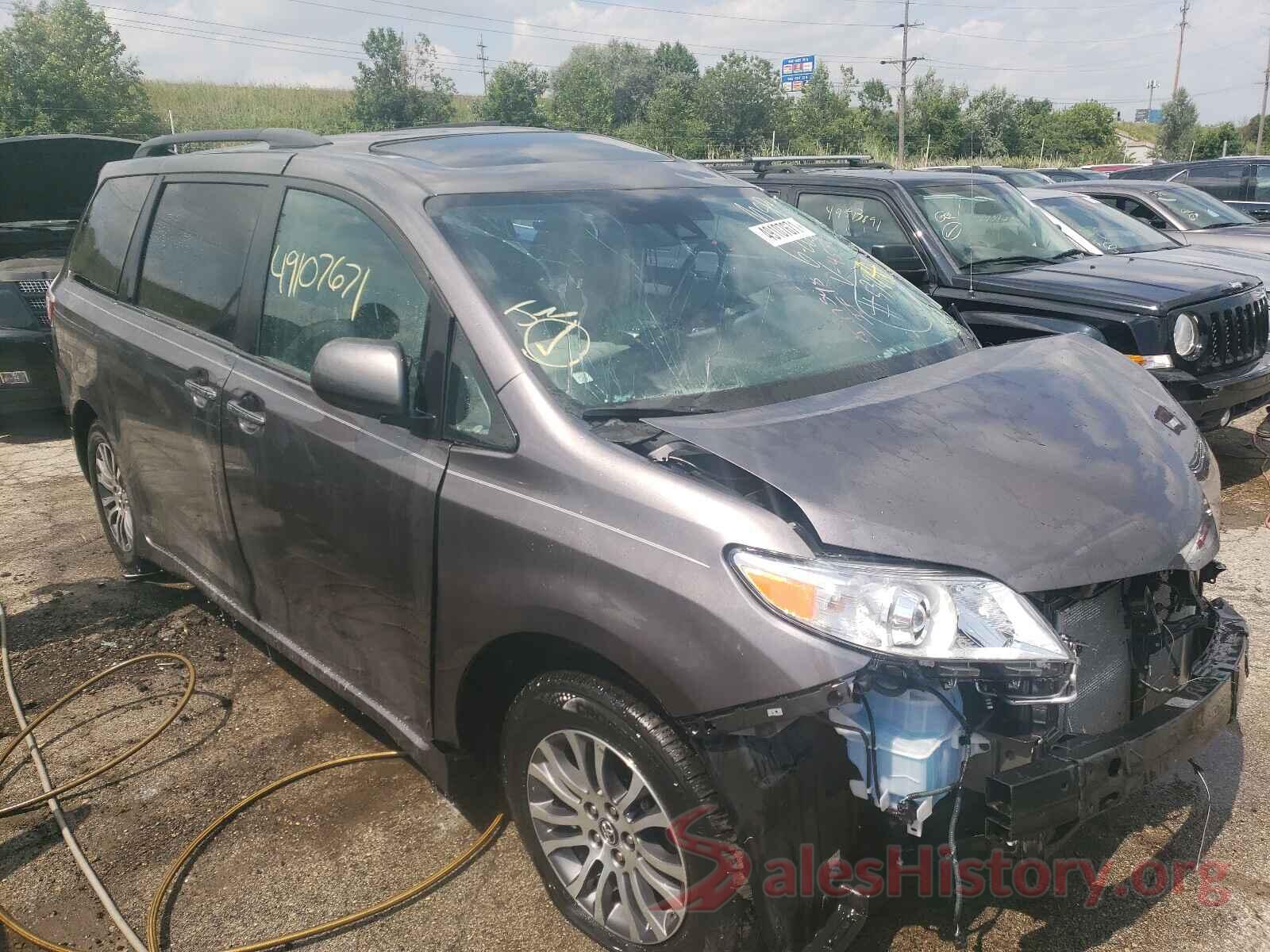 5TDYZ3DC7KS994550 2019 TOYOTA SIENNA