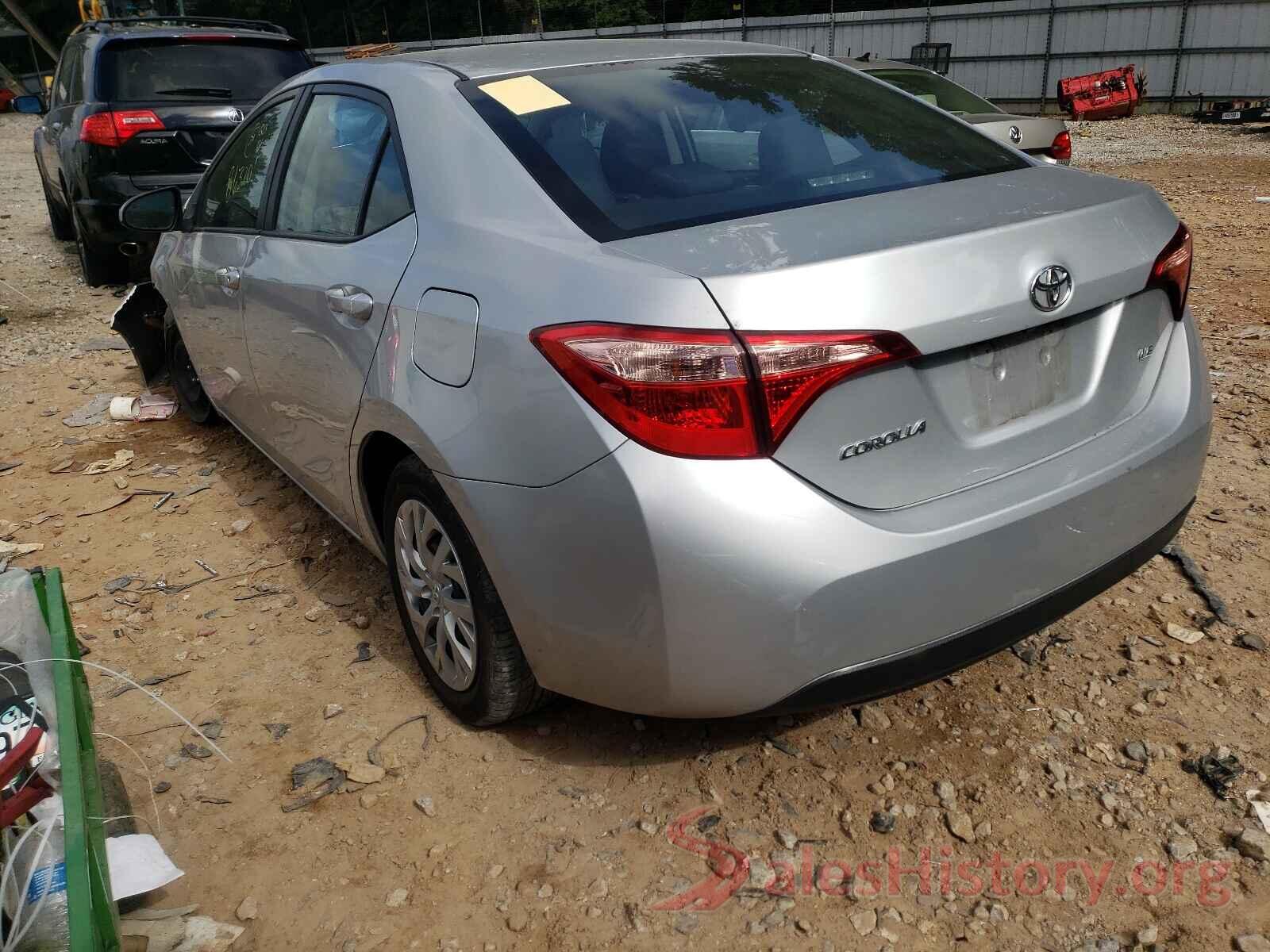 5YFBURHE1JP789736 2018 TOYOTA COROLLA