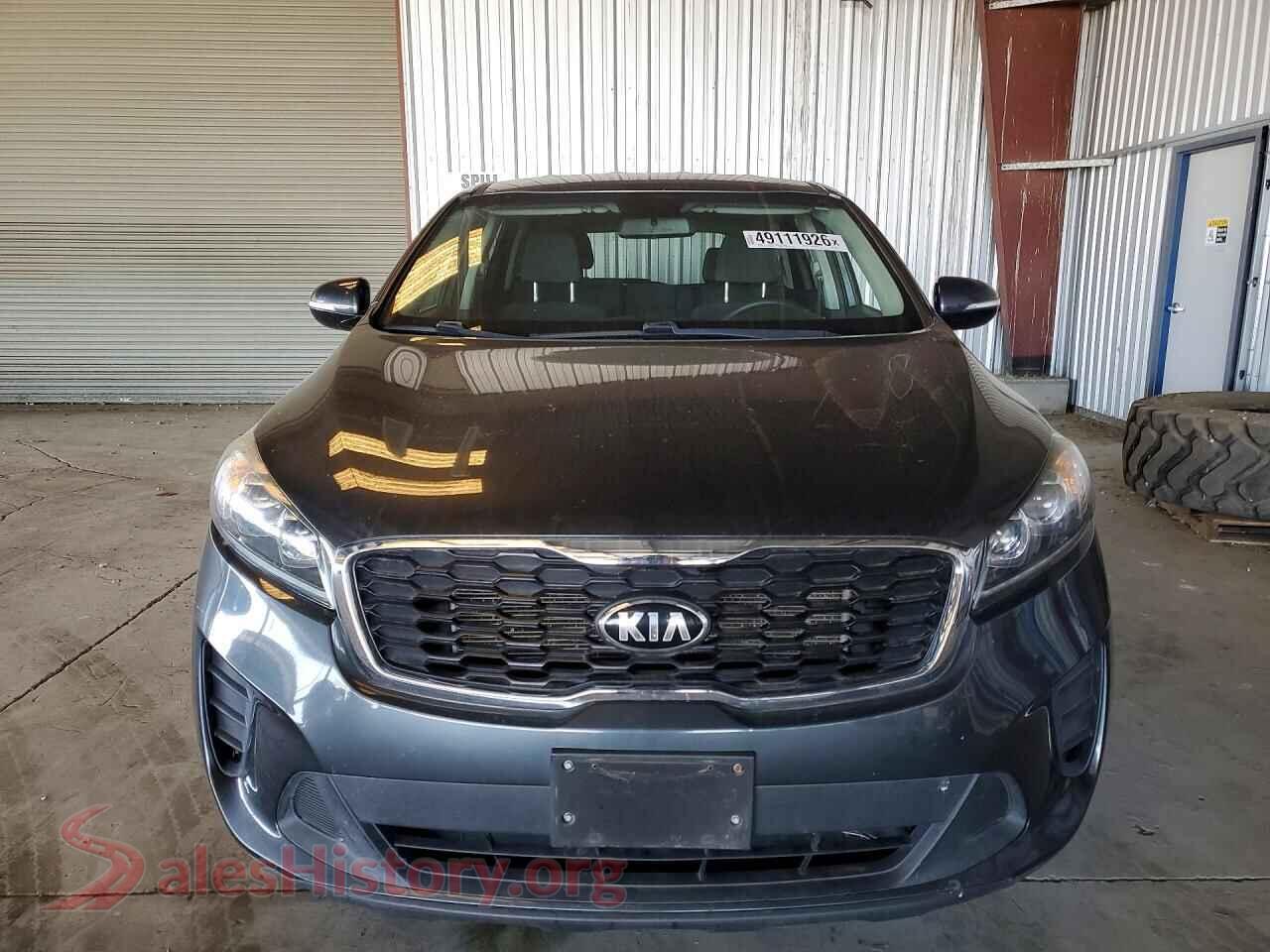 2020 KIA SORENTO VIN 5XYPGDA5XLG618517, rear view