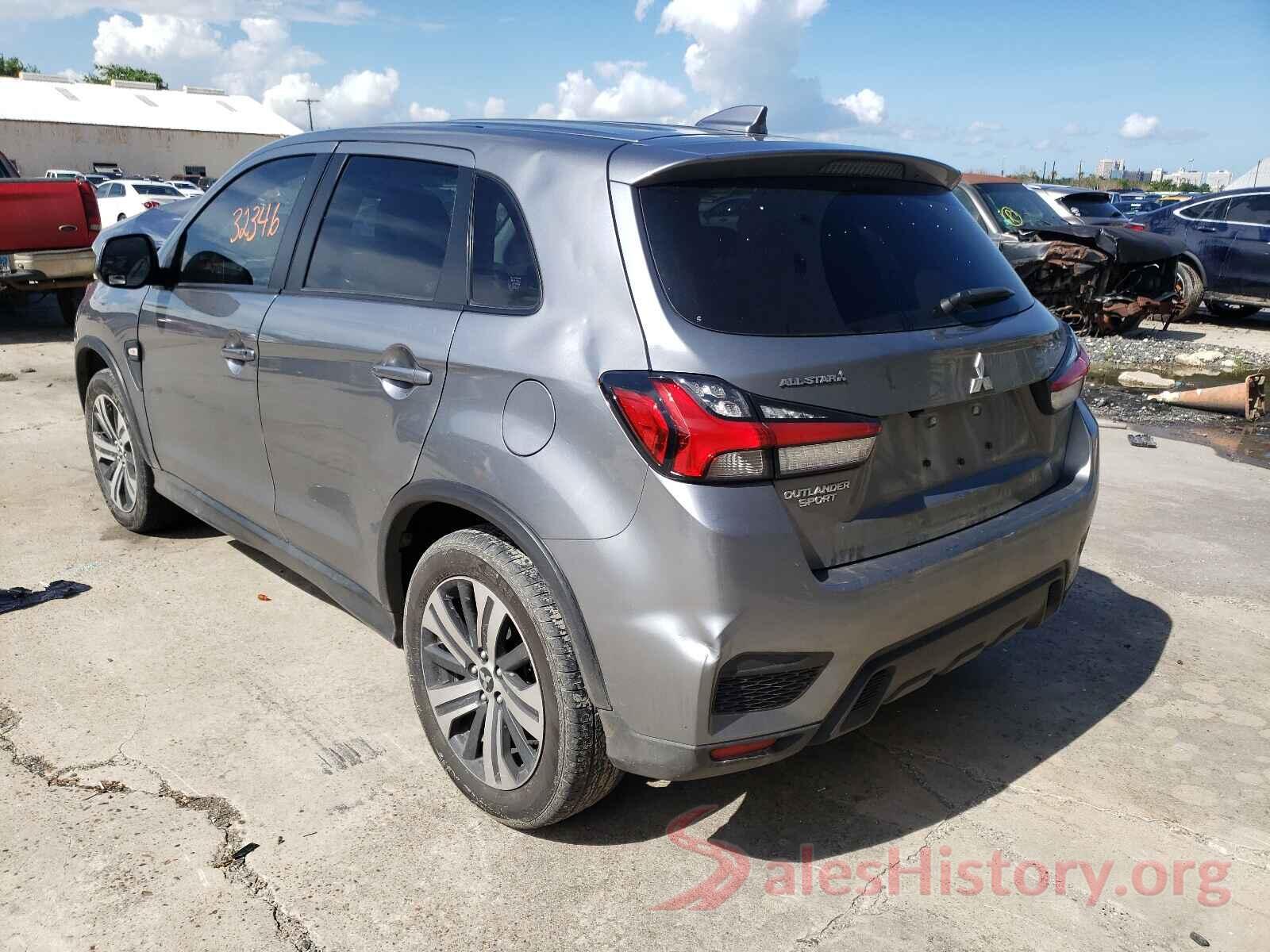 JA4AP3AU6LU012129 2020 MITSUBISHI OUTLANDER