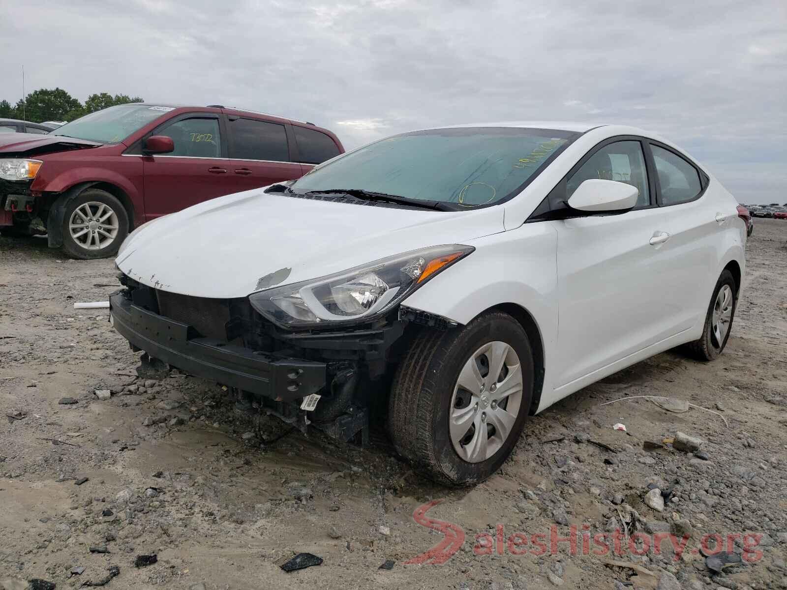 5NPDH4AE7GH751993 2016 HYUNDAI ELANTRA