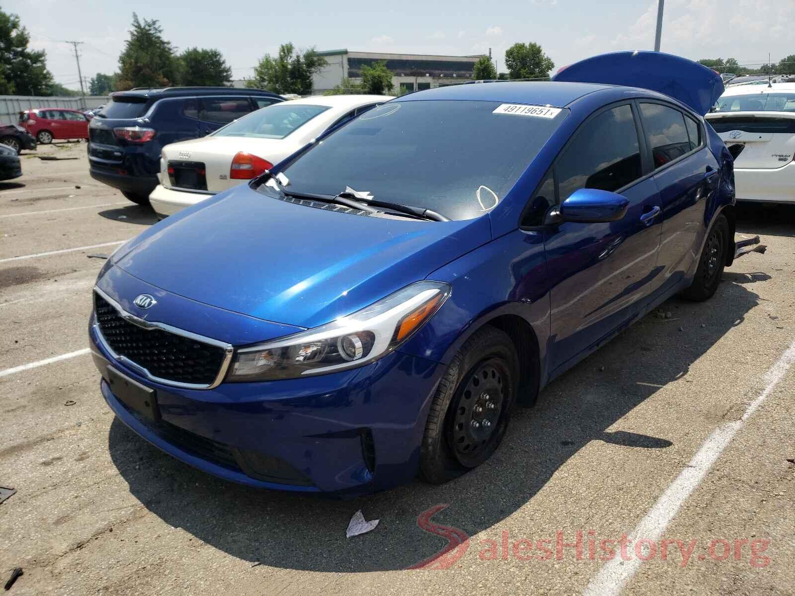 3KPFK4A79JE226893 2018 KIA FORTE