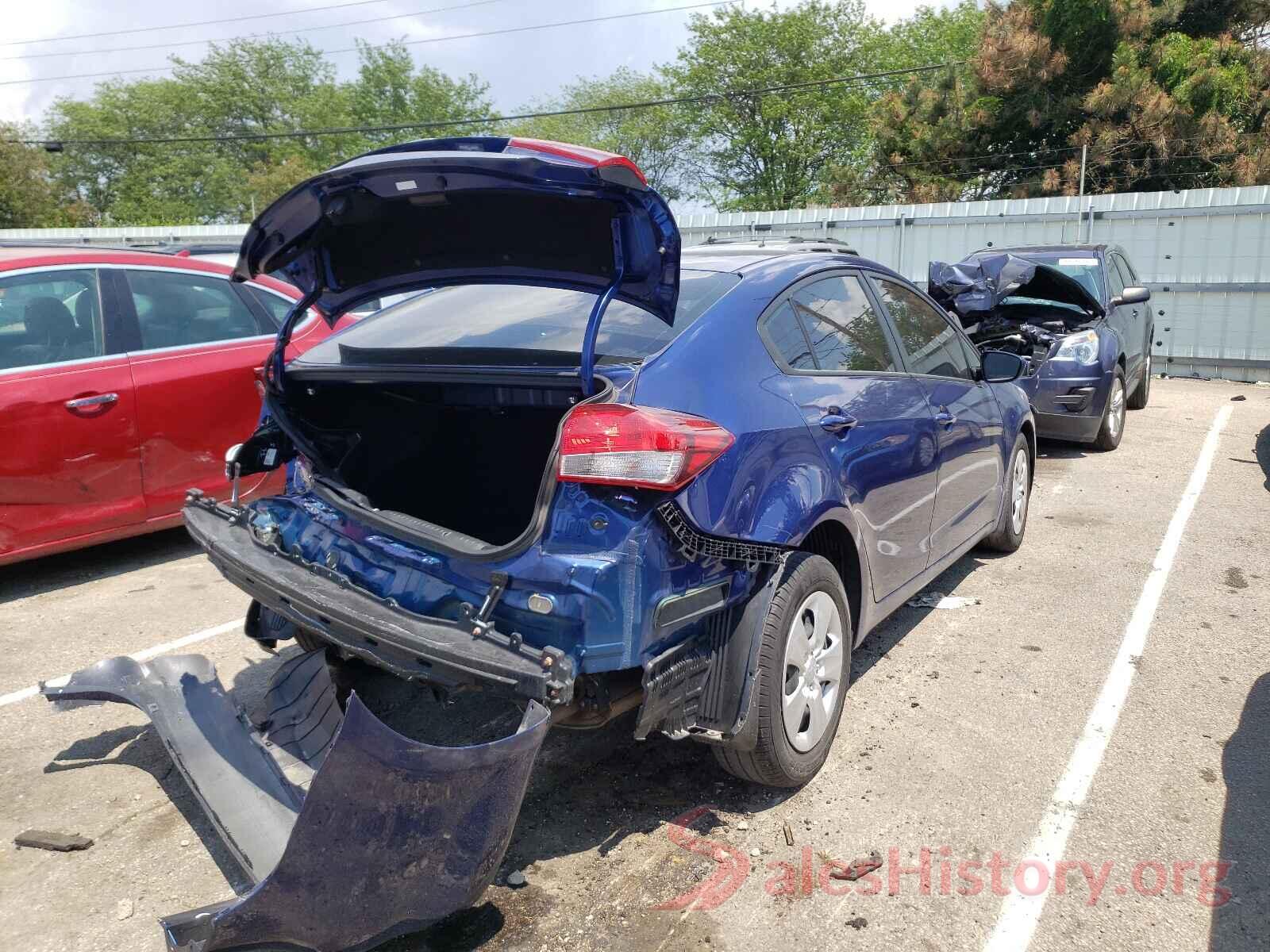 3KPFK4A79JE226893 2018 KIA FORTE