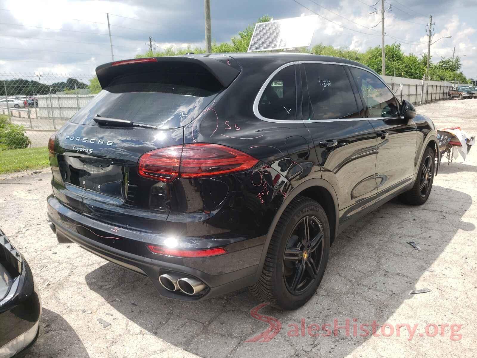 WP1AB2A29GLA93859 2016 PORSCHE CAYENNE