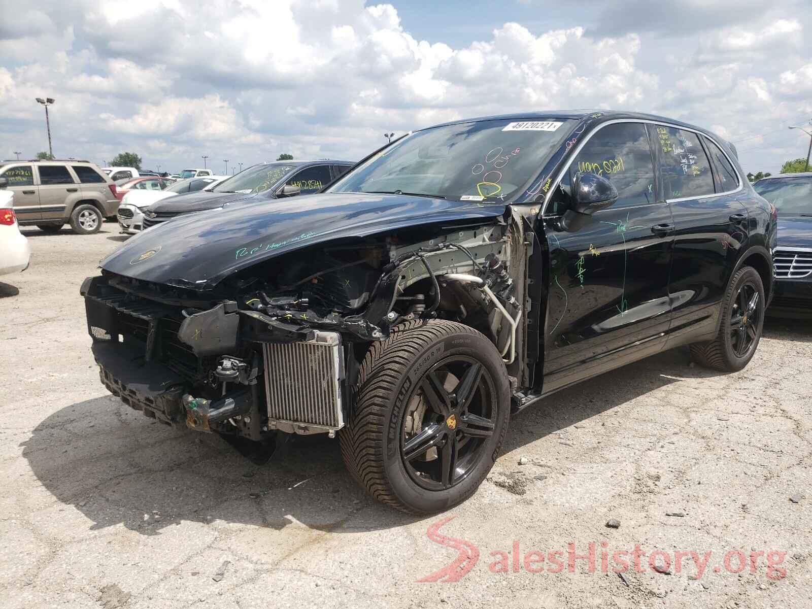 WP1AB2A29GLA93859 2016 PORSCHE CAYENNE