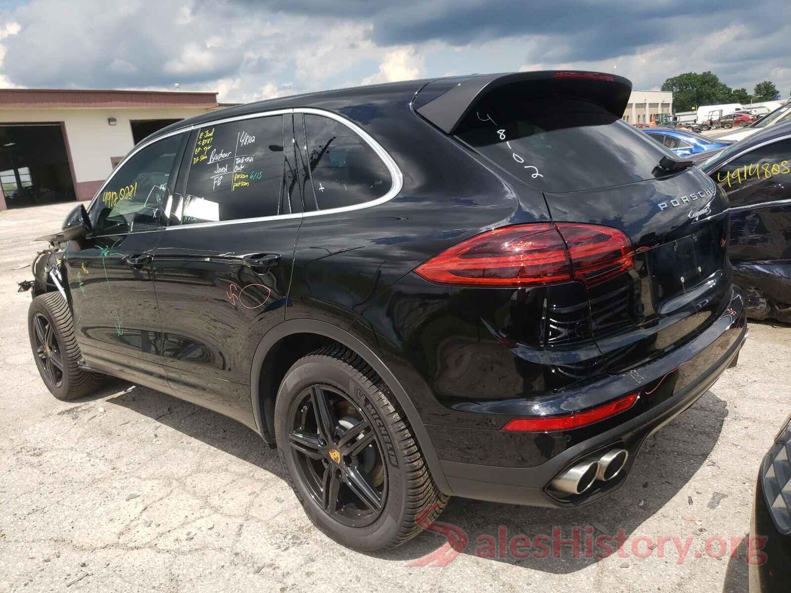 WP1AB2A29GLA93859 2016 PORSCHE CAYENNE