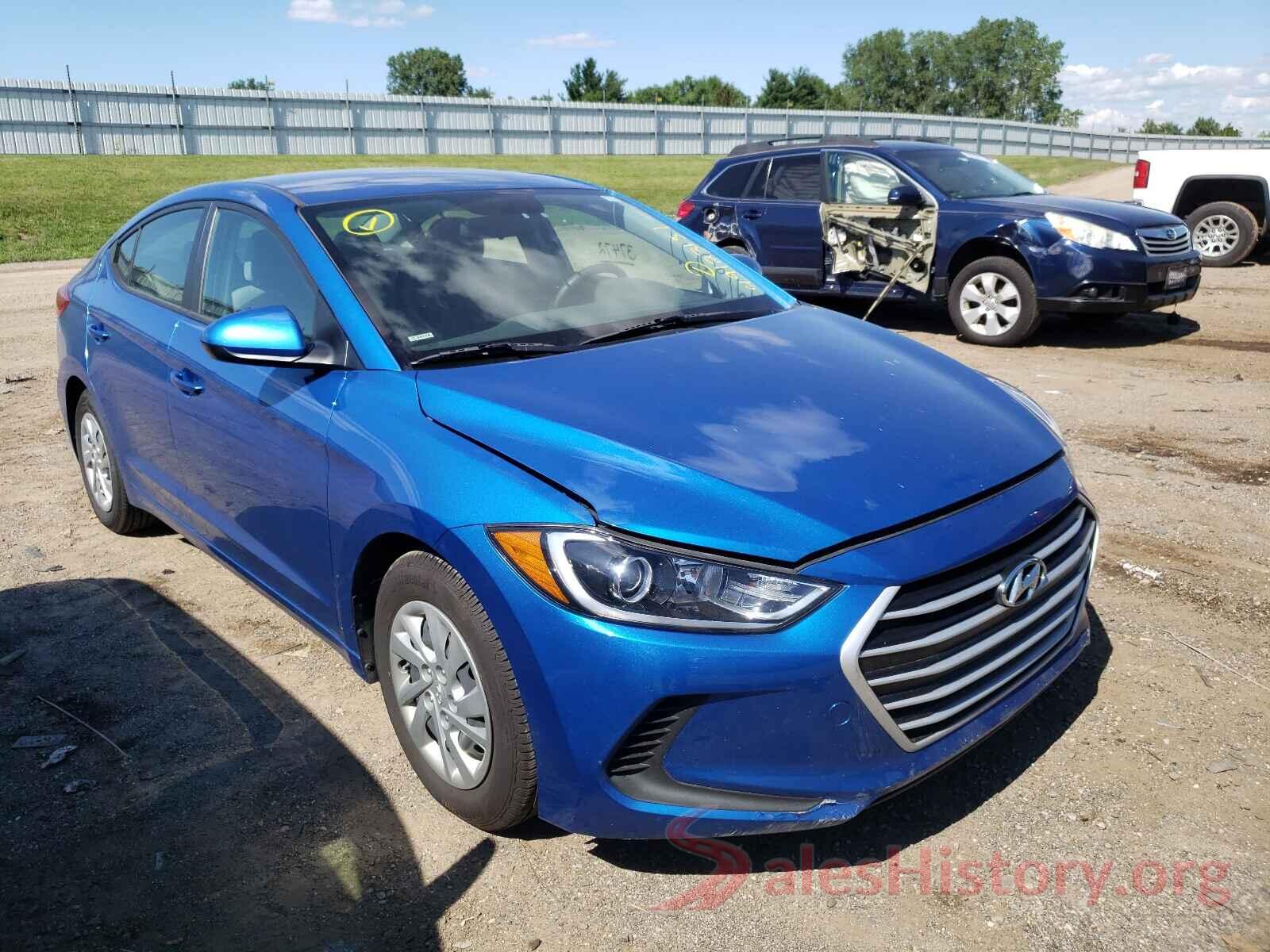 KMHD74LF0HU337742 2017 HYUNDAI ELANTRA