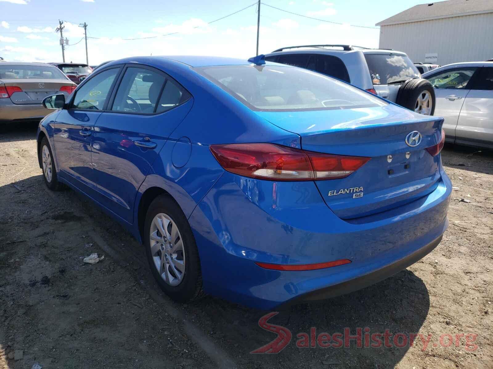 KMHD74LF0HU337742 2017 HYUNDAI ELANTRA