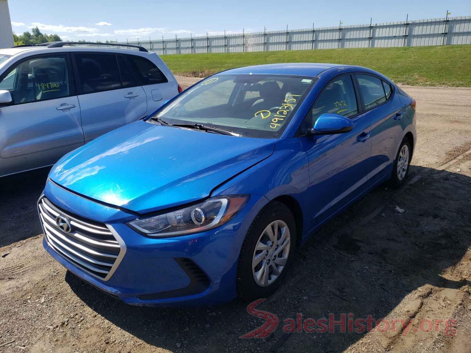 KMHD74LF0HU337742 2017 HYUNDAI ELANTRA