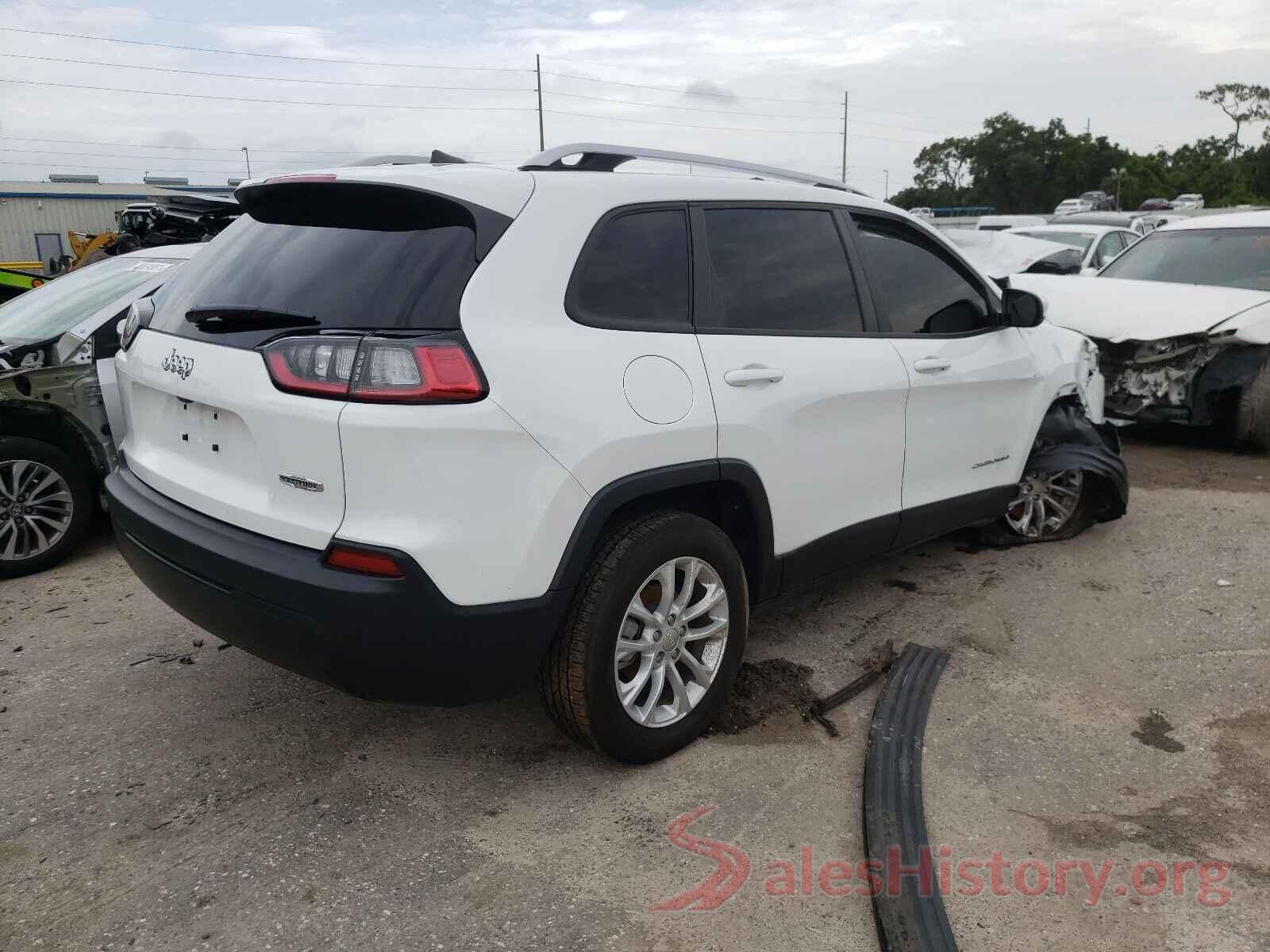 1C4PJLCB4MD112406 2021 JEEP CHEROKEE