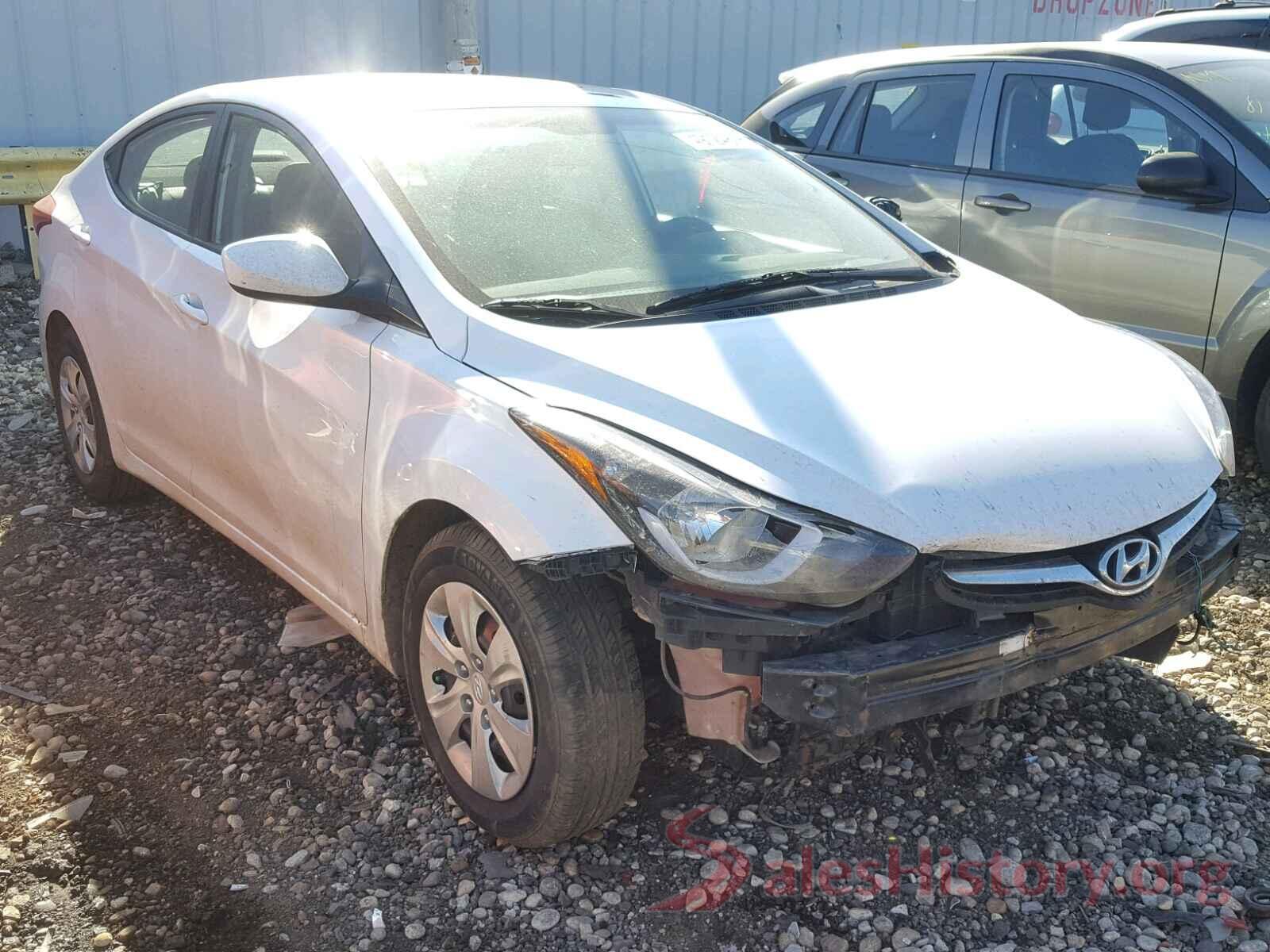 5NPDH4AE8GH687138 2016 HYUNDAI ELANTRA