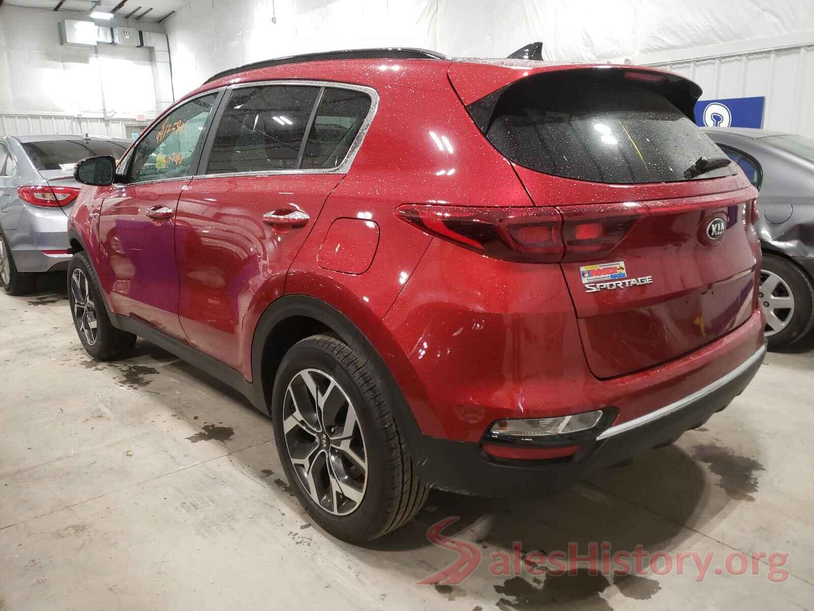 KNDPNCAC4M7887299 2021 KIA SPORTAGE