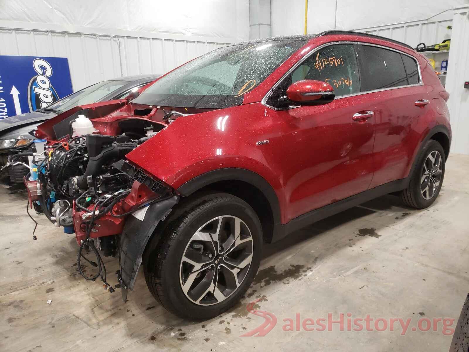 KNDPNCAC4M7887299 2021 KIA SPORTAGE