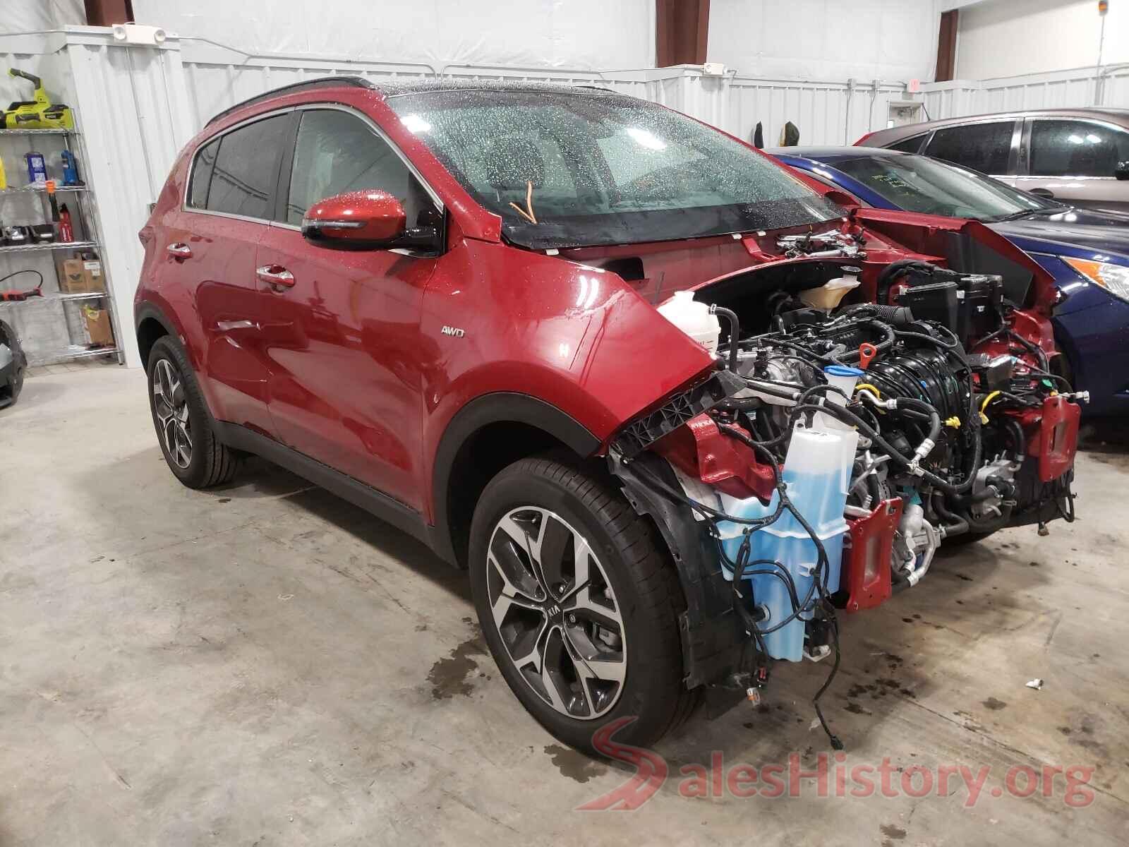 KNDPNCAC4M7887299 2021 KIA SPORTAGE