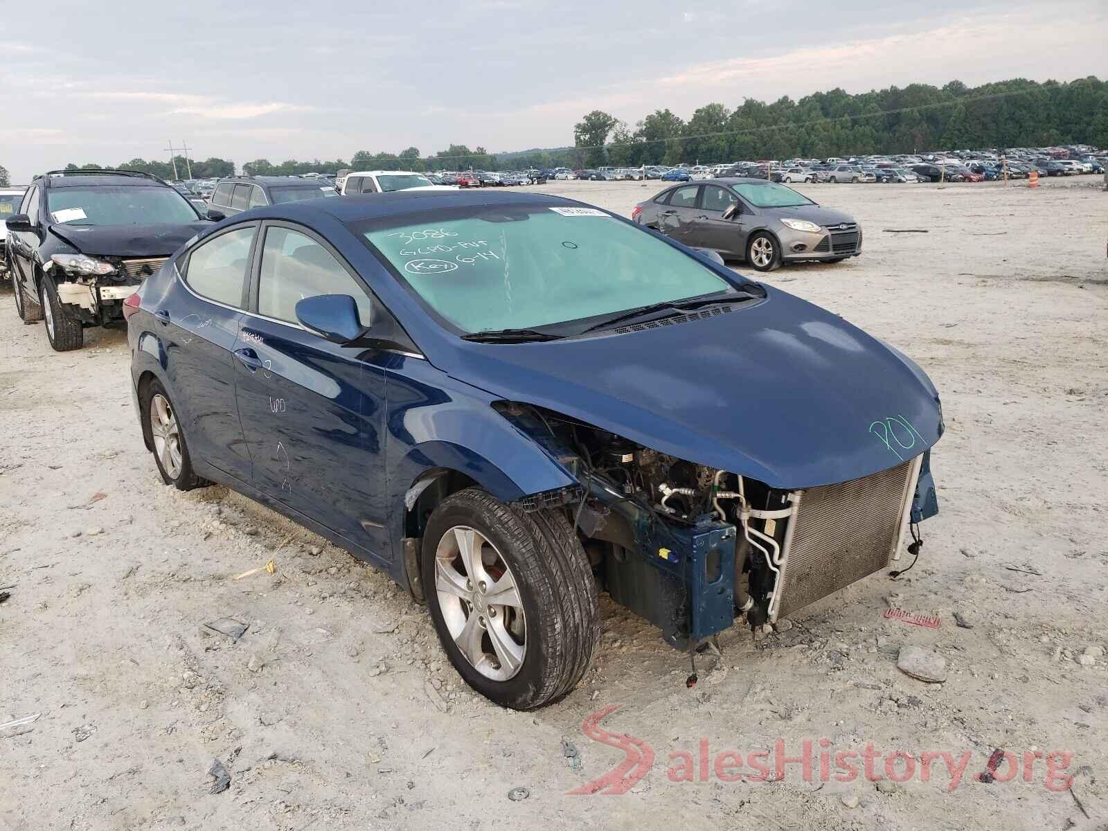 KMHDH4AE1GU553086 2016 HYUNDAI ELANTRA