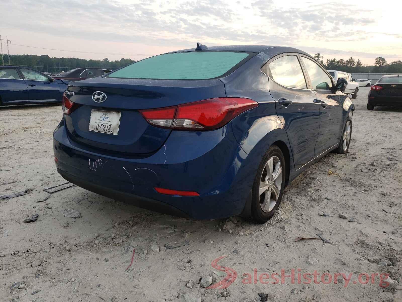 KMHDH4AE1GU553086 2016 HYUNDAI ELANTRA