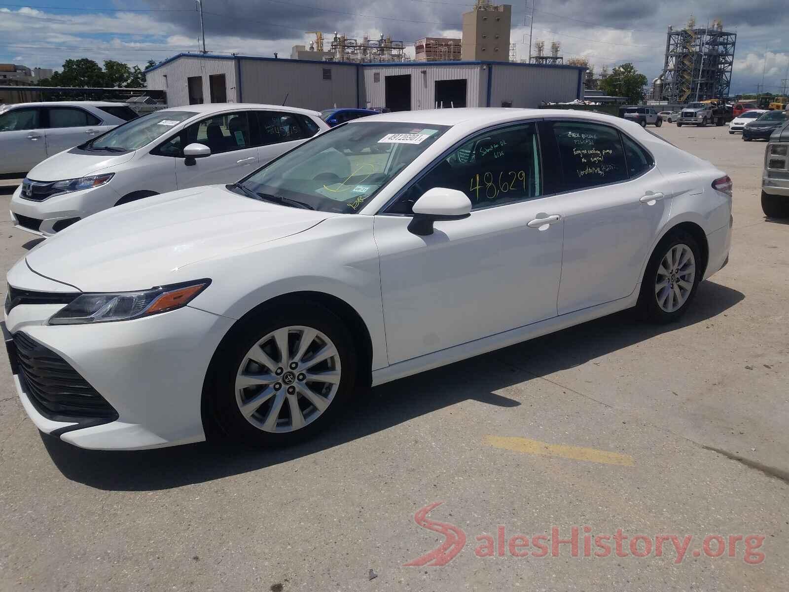 4T1B11HKXKU168964 2019 TOYOTA CAMRY