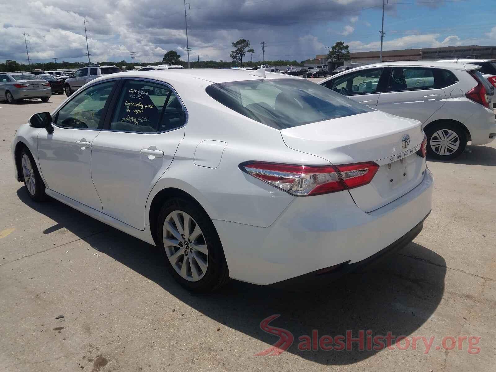 4T1B11HKXKU168964 2019 TOYOTA CAMRY