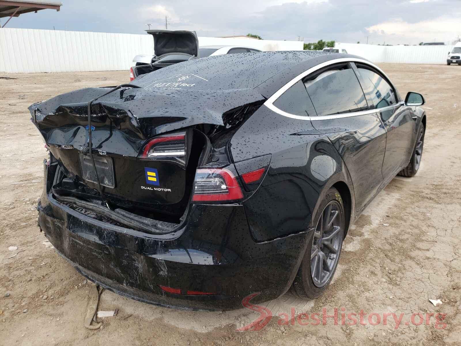 5YJ3E1EB2KF384334 2019 TESLA MODEL 3