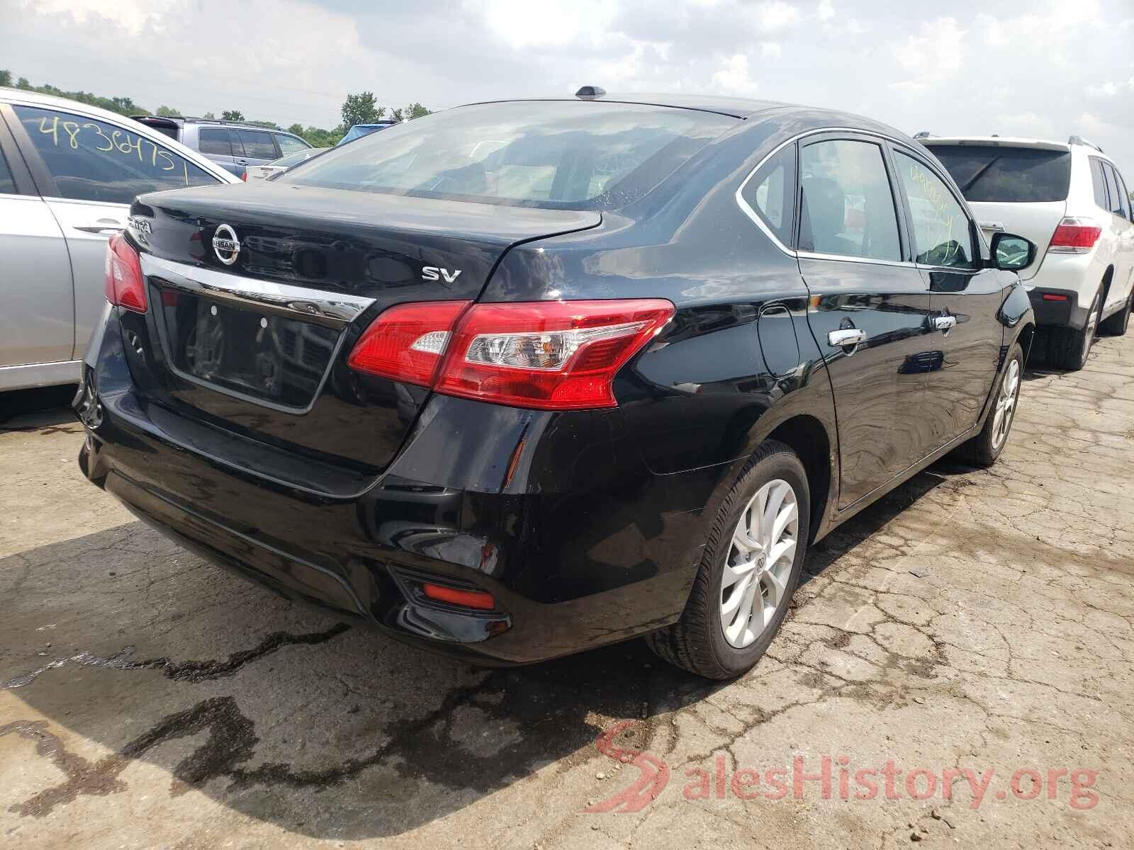 3N1AB7AP9KY444007 2019 NISSAN SENTRA