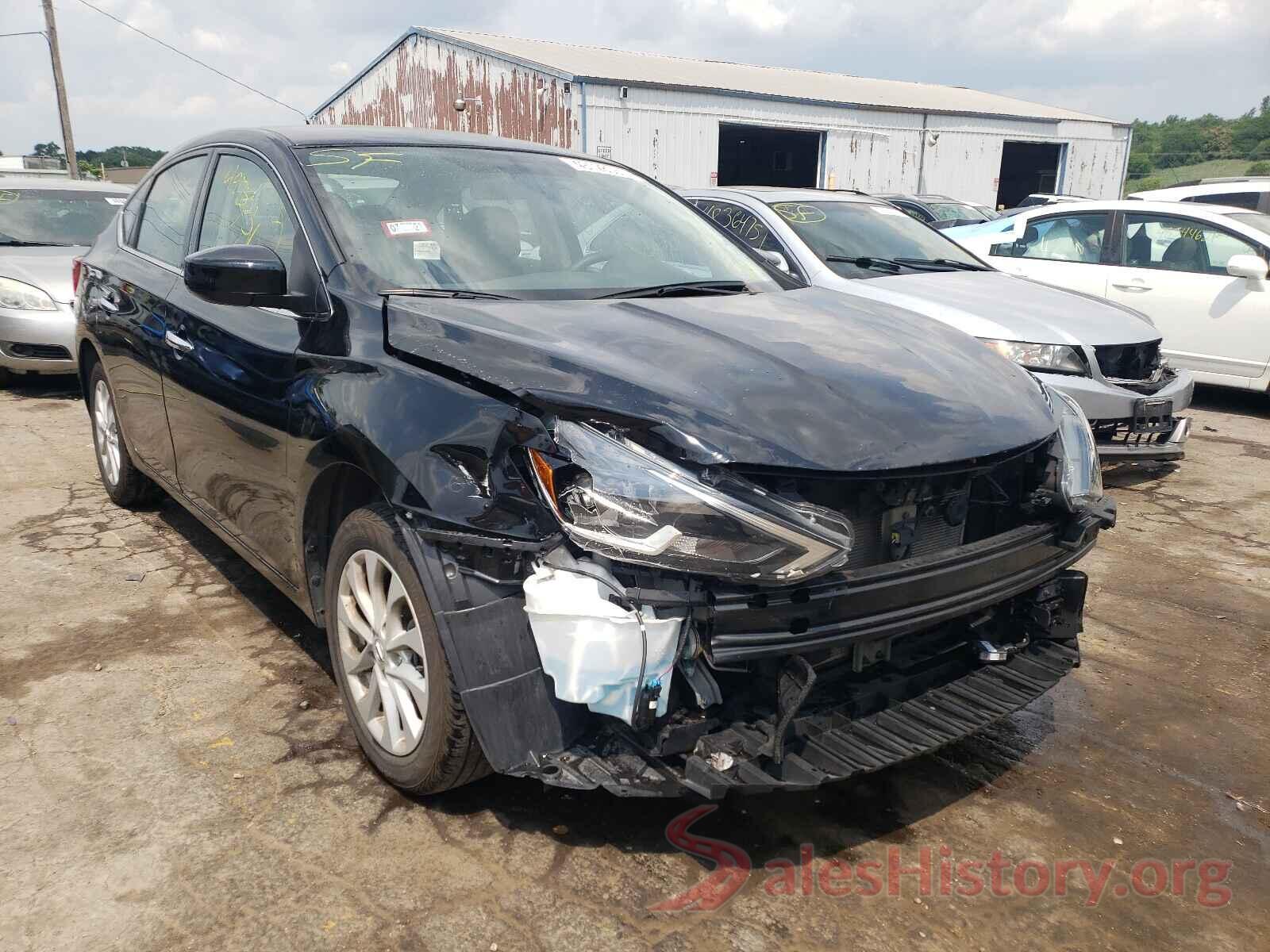 3N1AB7AP9KY444007 2019 NISSAN SENTRA