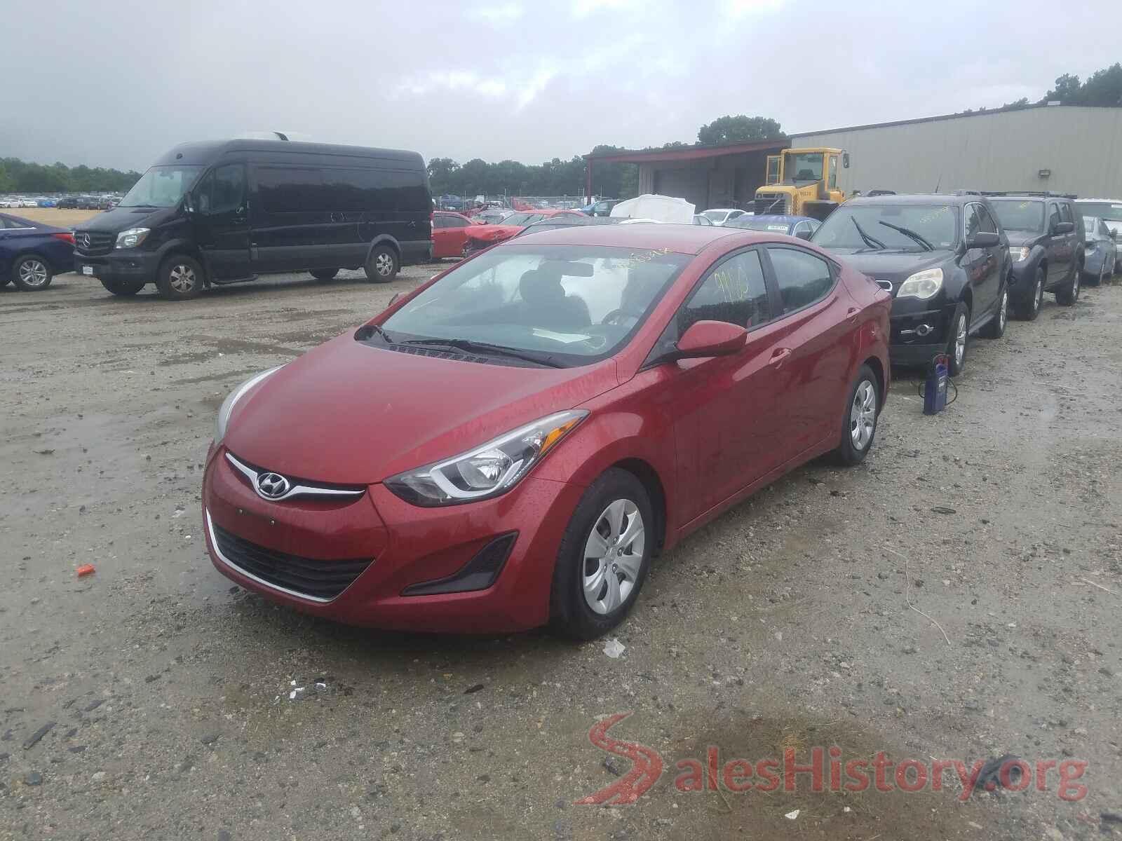 5NPDH4AE9GH714525 2016 HYUNDAI ELANTRA