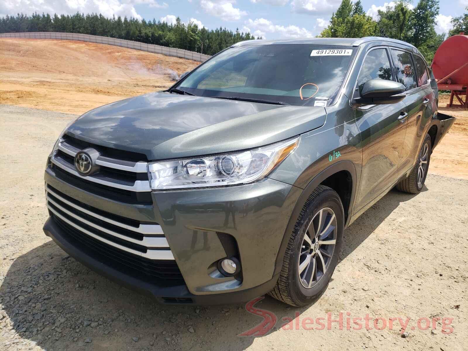 5TDKZRFH7JS236370 2018 TOYOTA HIGHLANDER