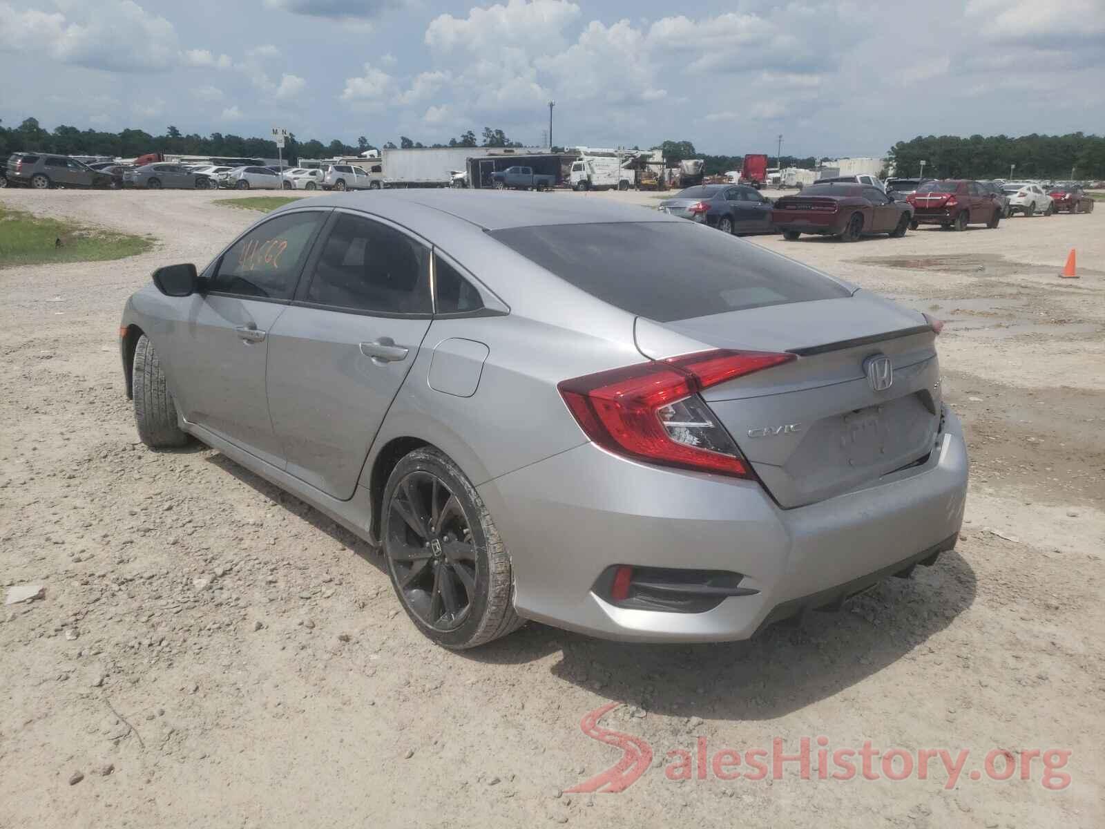 2HGFC2F83KH504424 2019 HONDA CIVIC