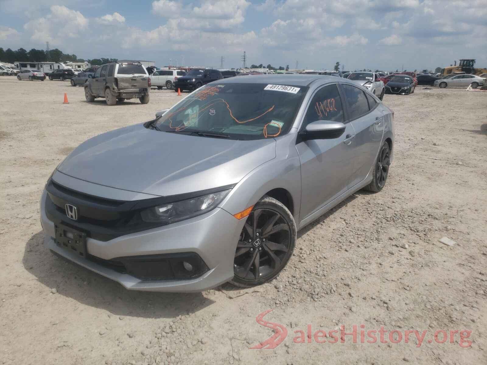 2HGFC2F83KH504424 2019 HONDA CIVIC