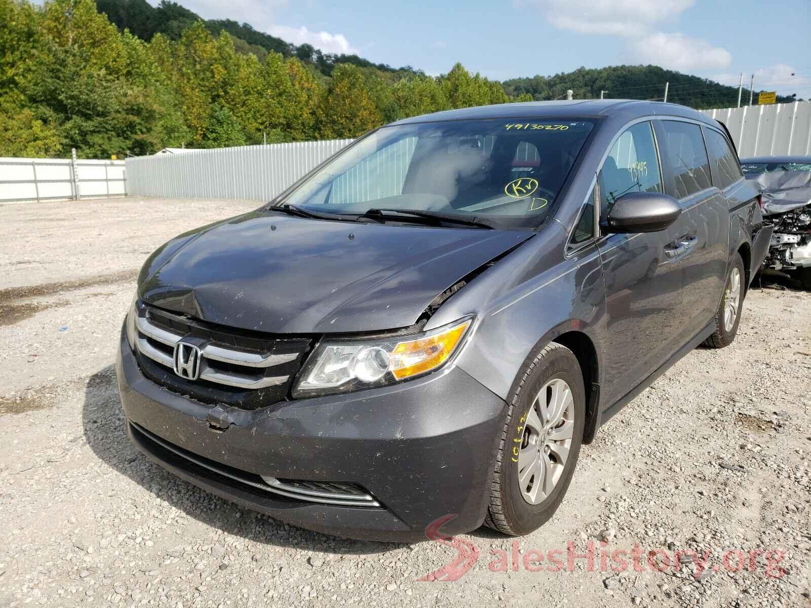 5FNRL5H64GB125275 2016 HONDA ODYSSEY