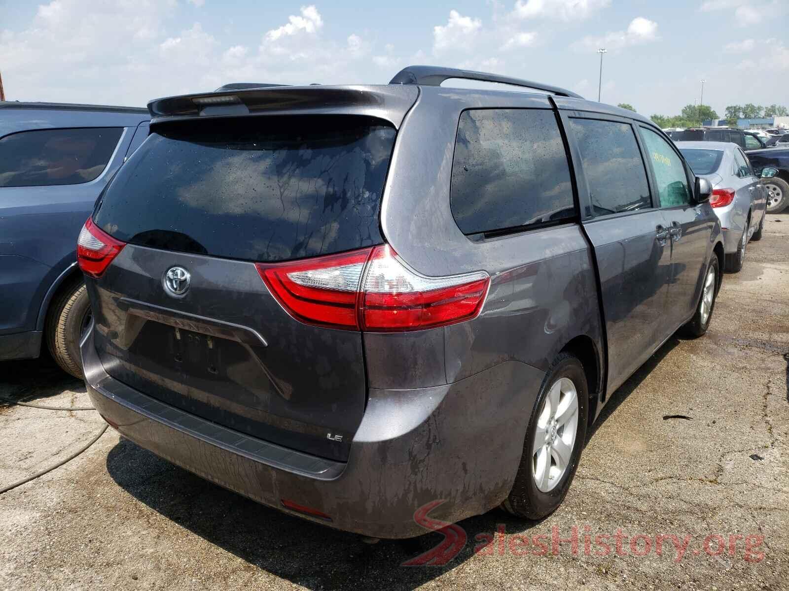 5TDKZ3DC6HS860532 2017 TOYOTA SIENNA