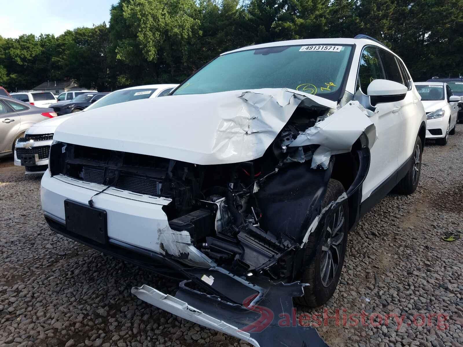 3VV2B7AX8LM081923 2020 VOLKSWAGEN TIGUAN