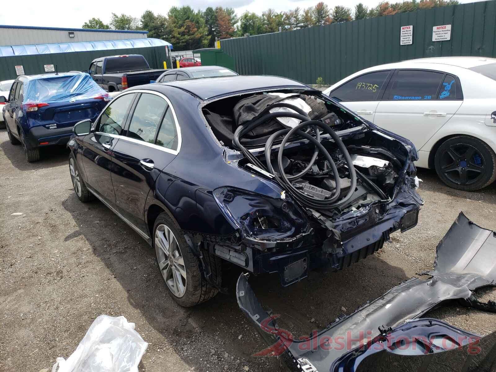 55SWF8EB5LU327516 2020 MERCEDES-BENZ C-CLASS