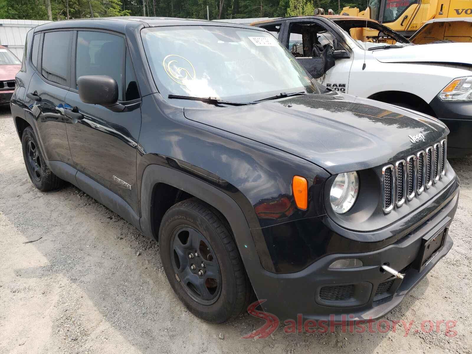 ZACCJAAW6GPD20835 2016 JEEP RENEGADE