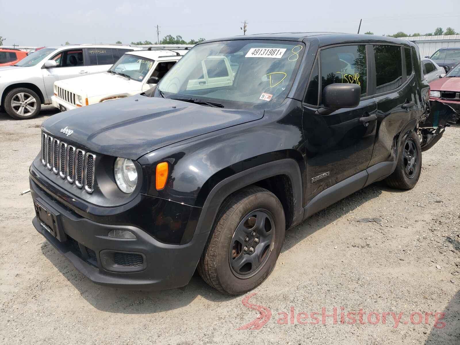 ZACCJAAW6GPD20835 2016 JEEP RENEGADE