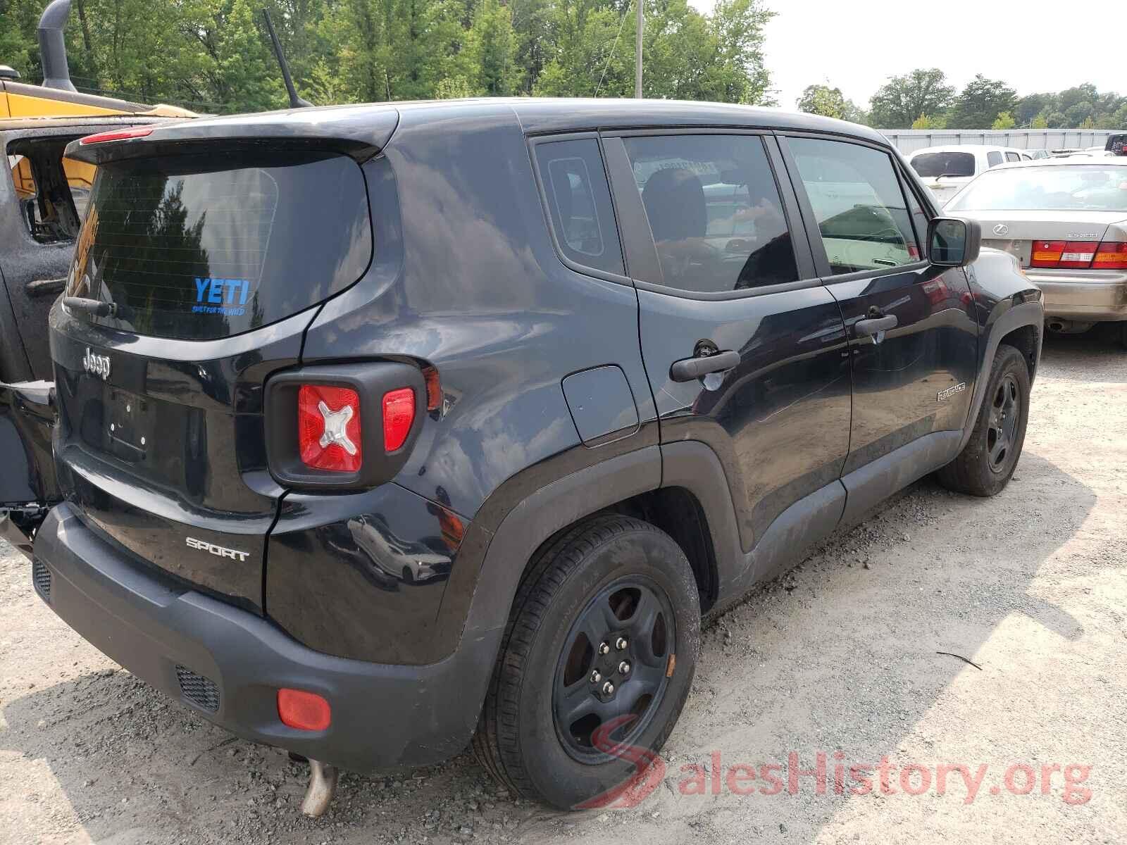 ZACCJAAW6GPD20835 2016 JEEP RENEGADE