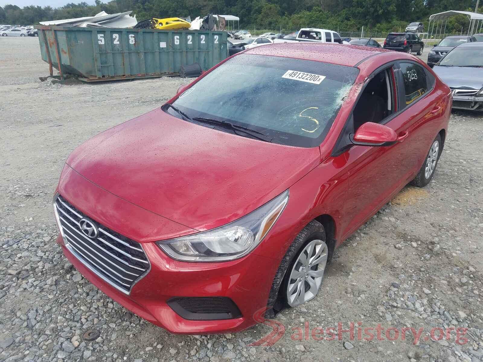 3KPC24A62LE115552 2020 HYUNDAI ACCENT