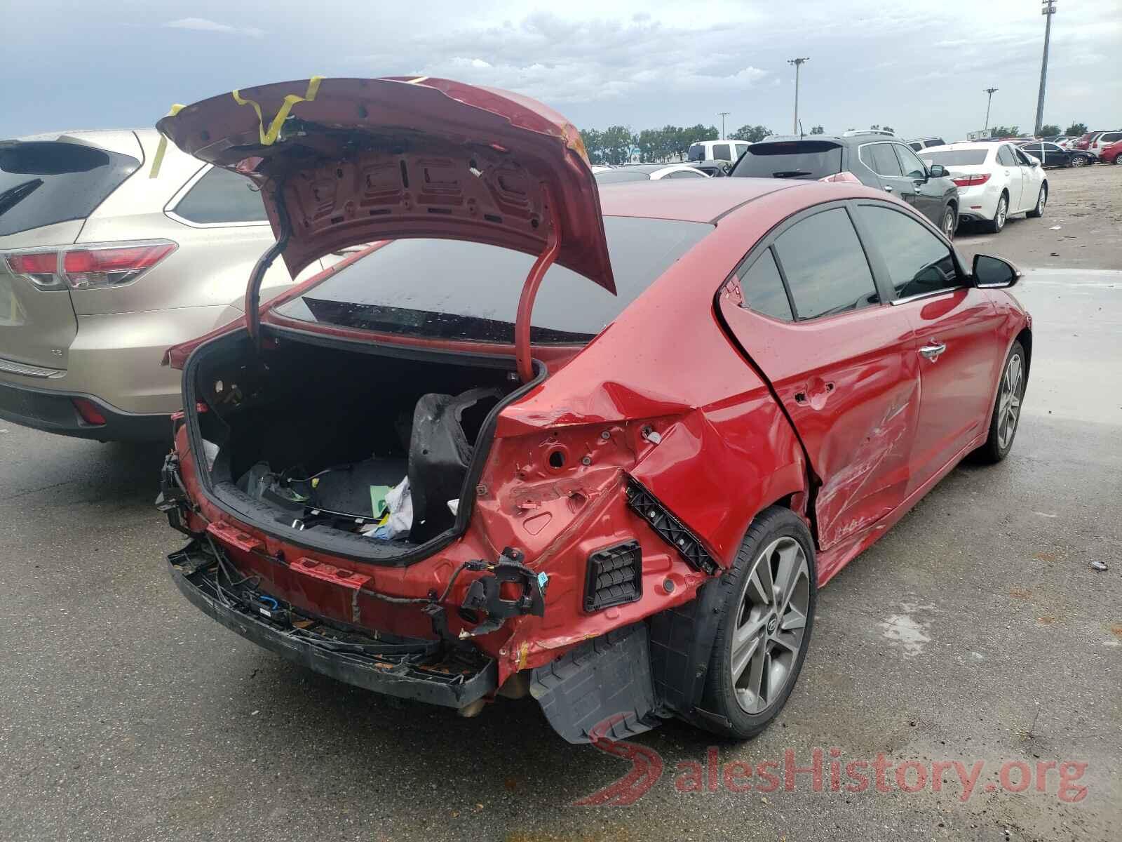 5NPD84LF8HH053593 2017 HYUNDAI ELANTRA