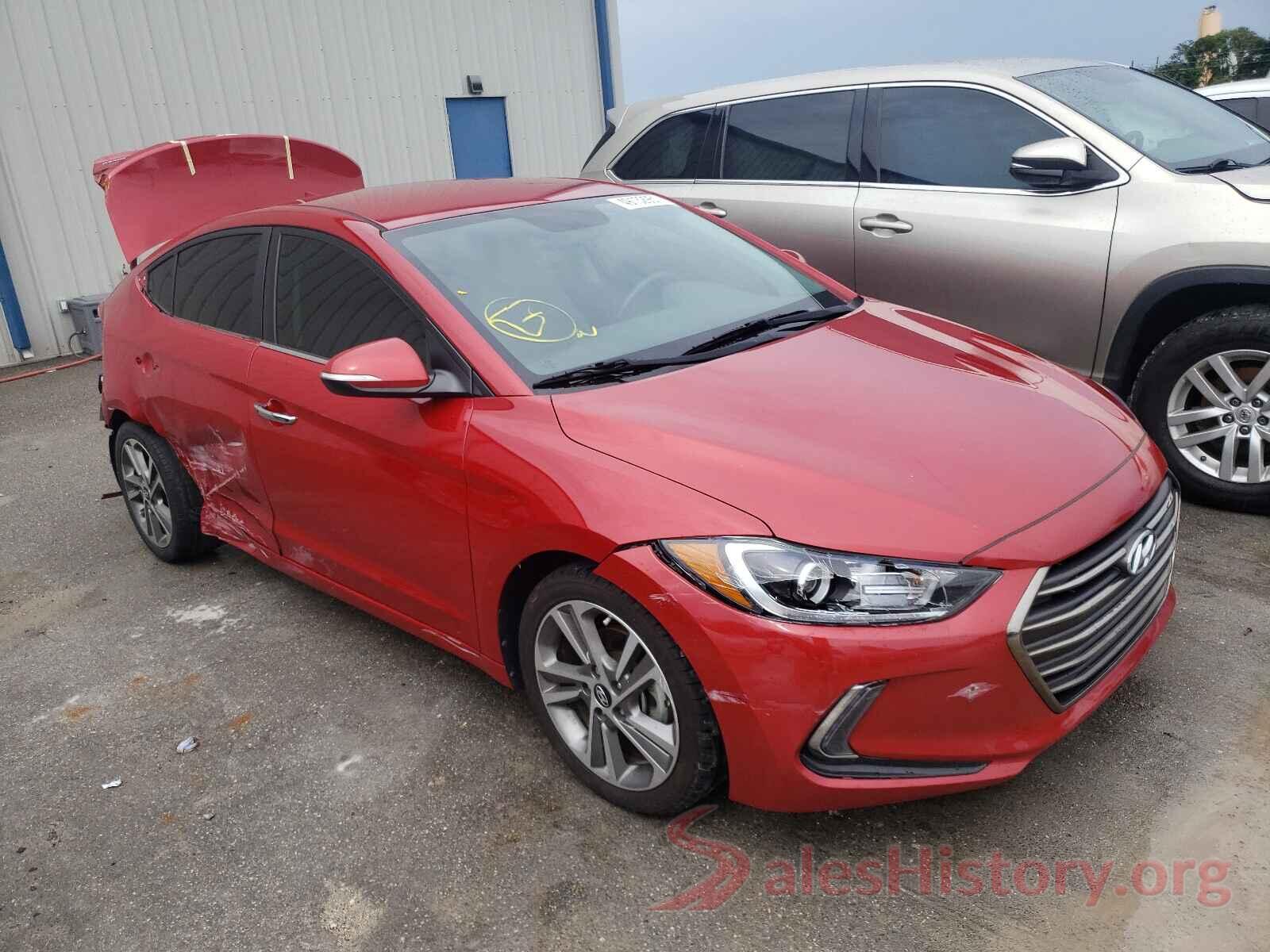 5NPD84LF8HH053593 2017 HYUNDAI ELANTRA