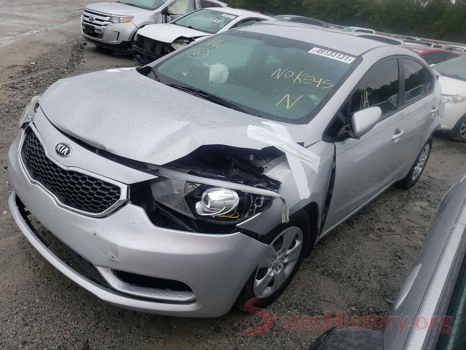 KNAFK4A69G5488633 2016 KIA FORTE