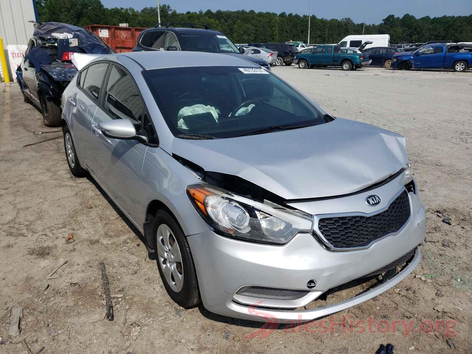 KNAFK4A69G5488633 2016 KIA FORTE