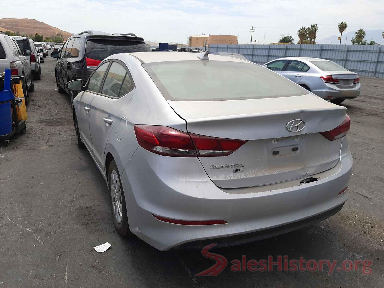 KMHD74LFXHU085062 2017 HYUNDAI ELANTRA