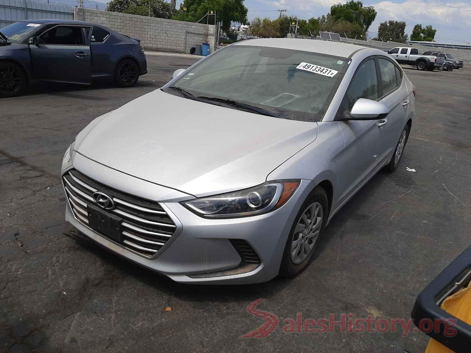 KMHD74LFXHU085062 2017 HYUNDAI ELANTRA